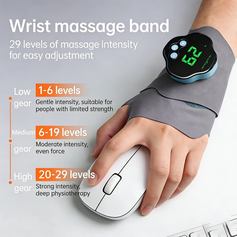 29 Levels Electric Hand Massag - Wrist Wrap Support บทวิจารณ์และราคา