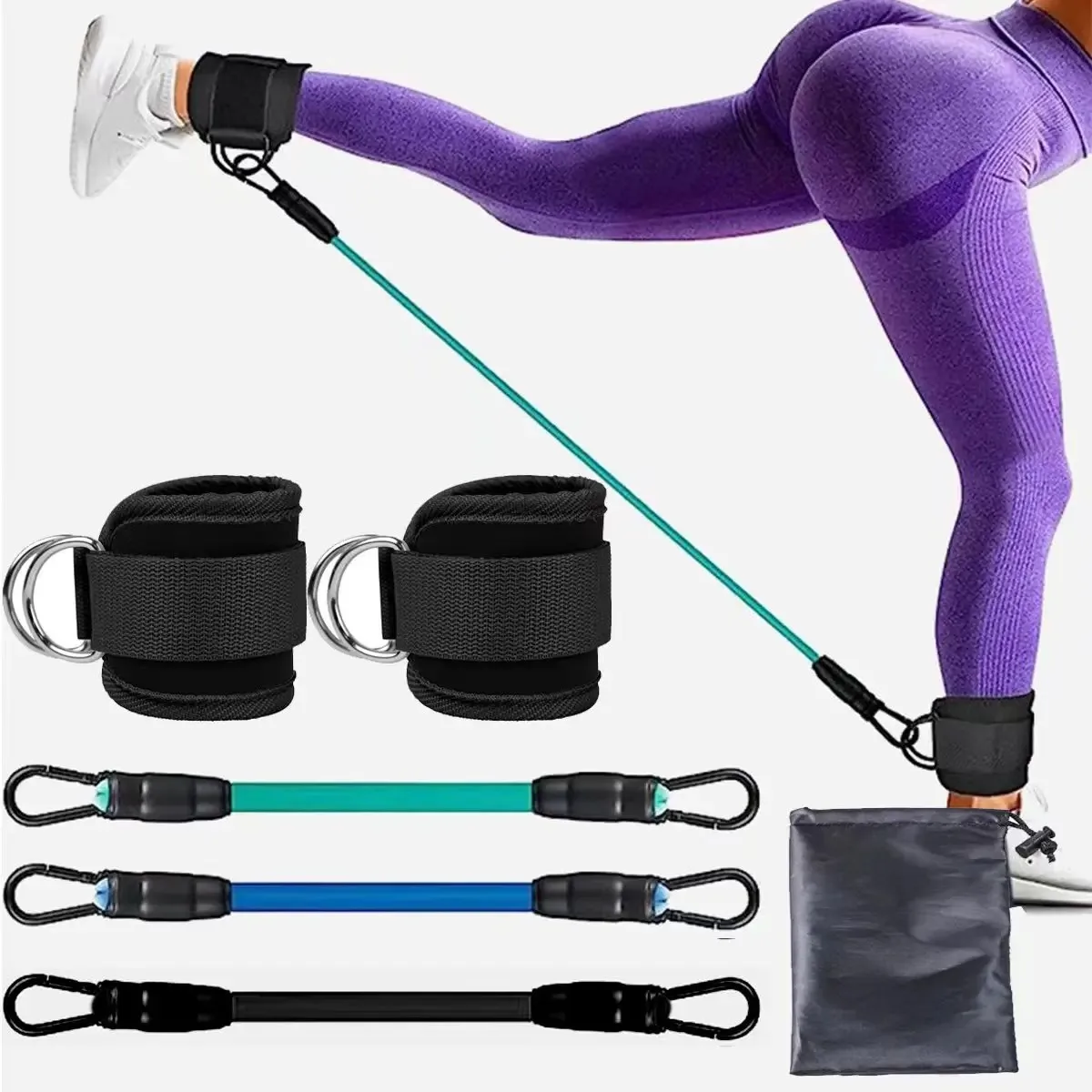 Ankle Strap Resistance Bands H - Crossfit Workout With Equipment บทวิจารณ์และราคา