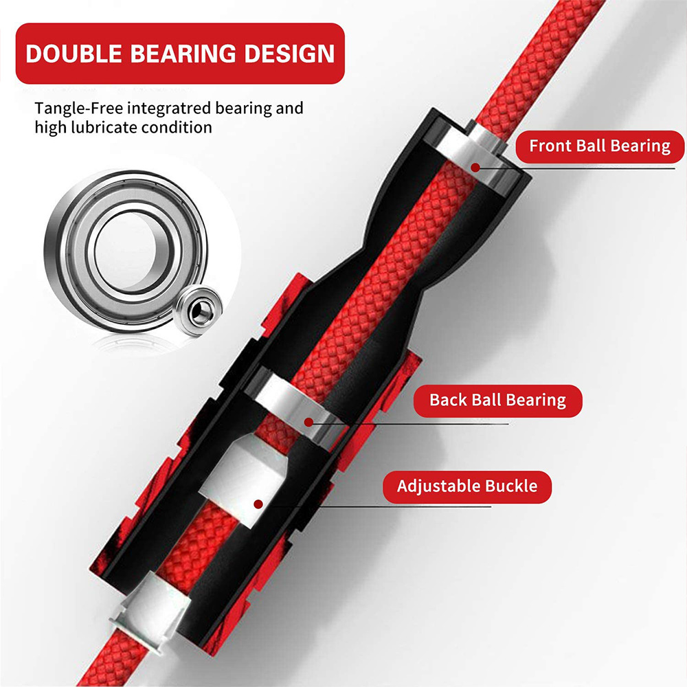 Speed Jump Rope Crossfit Skipp - Jump Rope Speed Bearing บทวิจารณ์และราคา