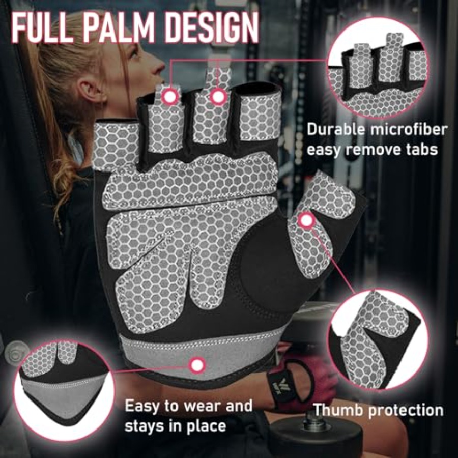 Weight Lifting Gloves for Men  - Wrist Wrap Support บทวิจารณ์และราคา