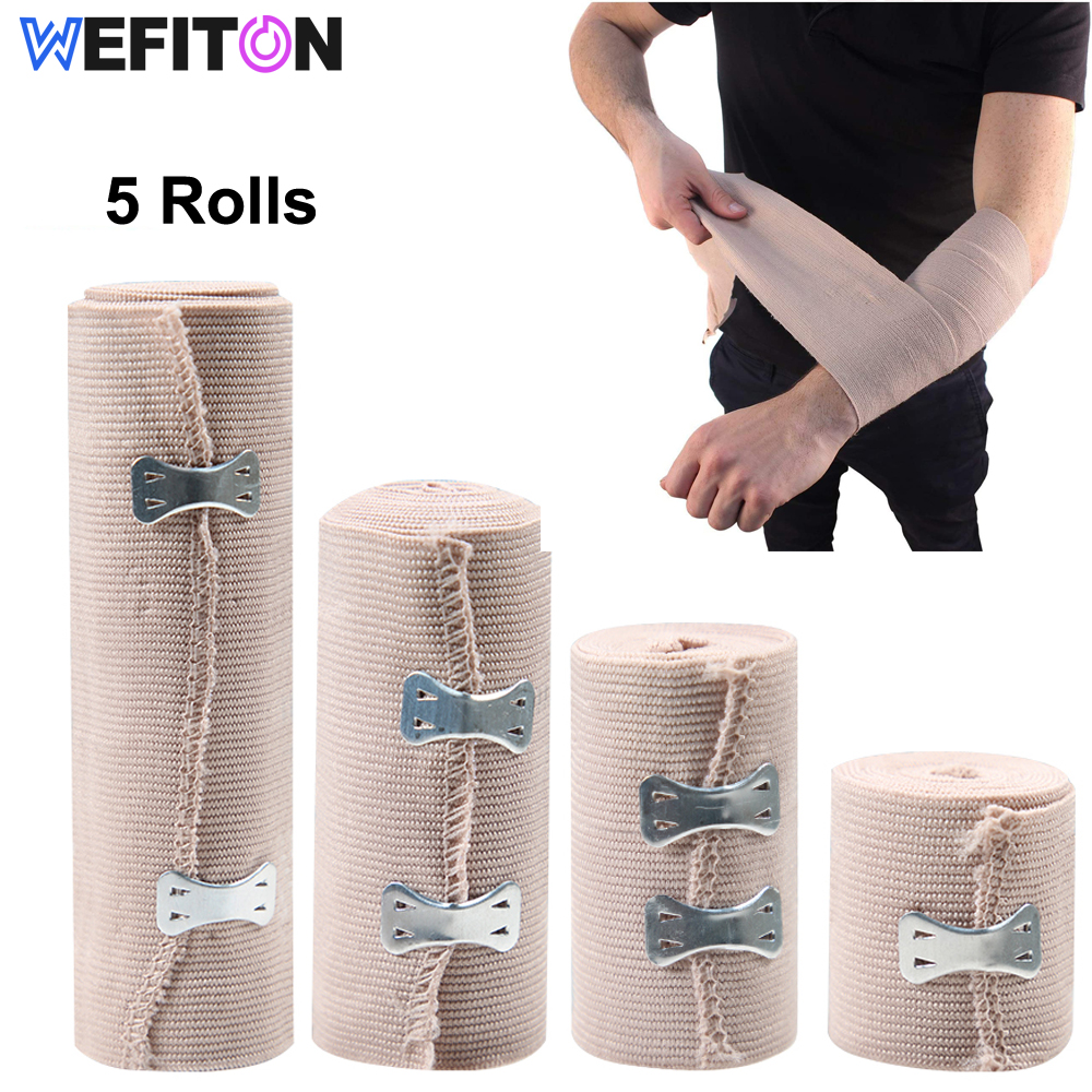 5Rolls Elastic Compression Ban - Wrist Wrap Support บทวิจารณ์และราคา