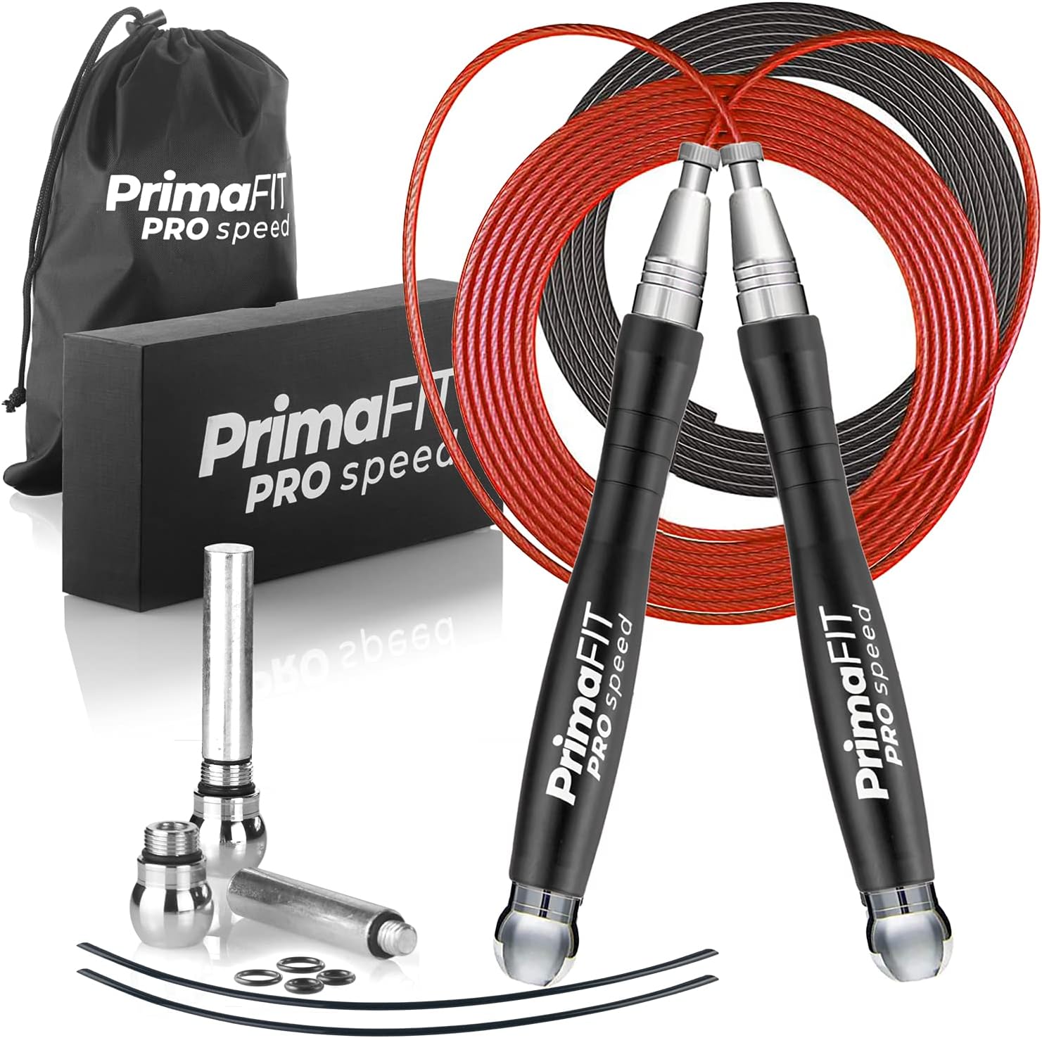 Speed Jump Rope Pro, Adjustabl - Jump Rope Speed Bearing บทวิจารณ์และราคา