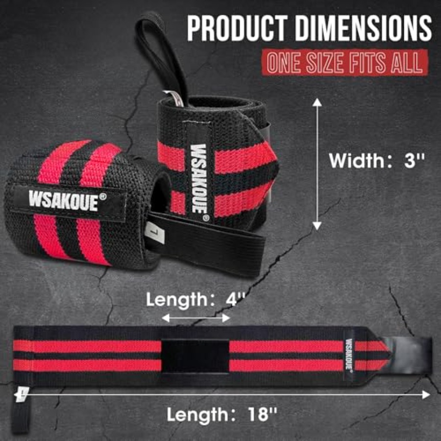 Weightlifting Wrist Wraps - 18 - Wrist Wrap Support บทวิจารณ์และราคา