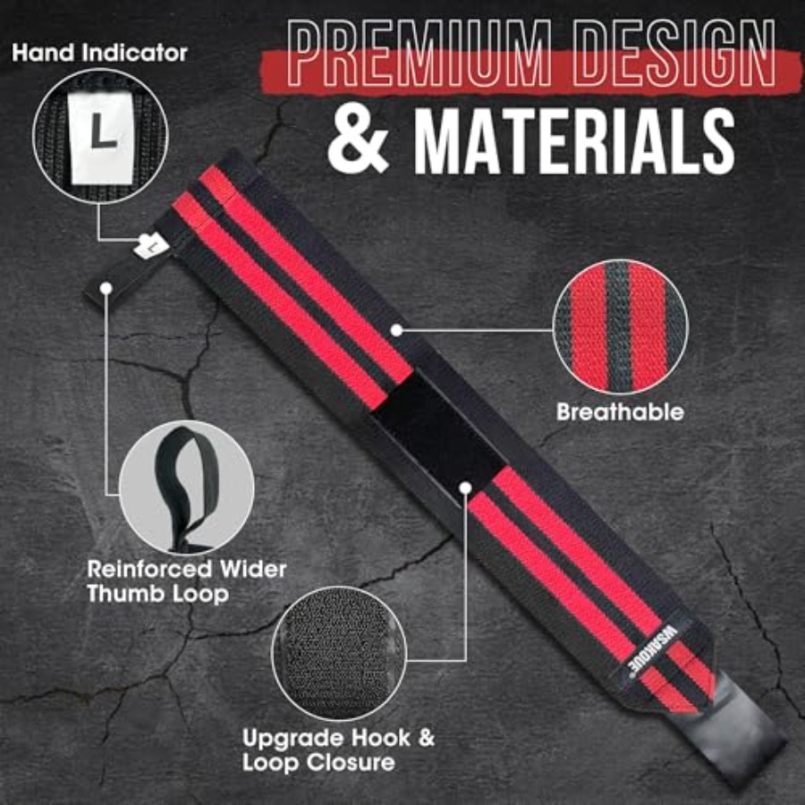 Weightlifting Wrist Wraps - 18 - Wrist Wrap Support บทวิจารณ์และราคา