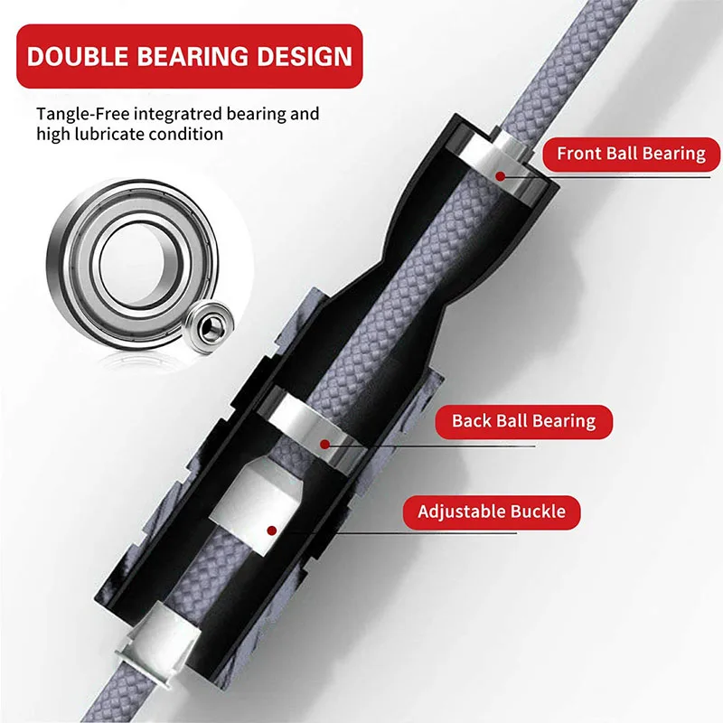 Ultralight Racing Rope Skippin - Jump Rope Speed Bearing บทวิจารณ์และราคา