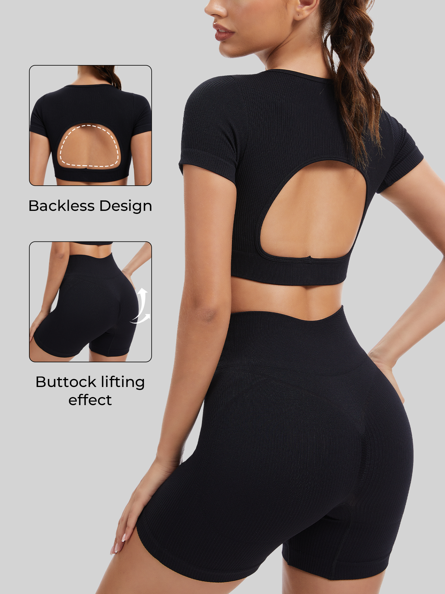 Yoga Set Sports Bra Outfit, Ti - Crossfit High Gear บทวิจารณ์และราคา