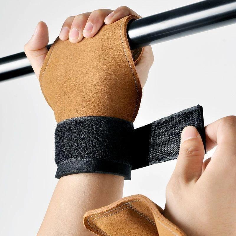 Gym Grips Gloves Weightlifting - Crossfit Workout With Equipment บทวิจารณ์และราคา