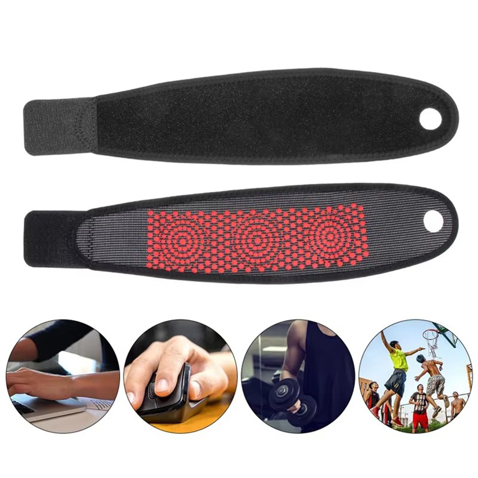 1/2pcs Self-Heating Wrist Brac - Wrist Wrap Support บทวิจารณ์และราคา