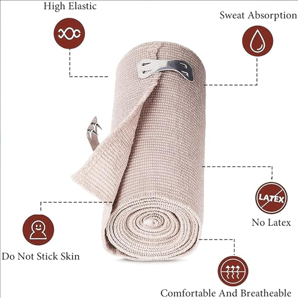4Rolls Elastic Compression Ban - Wrist Wrap Support บทวิจารณ์และราคา