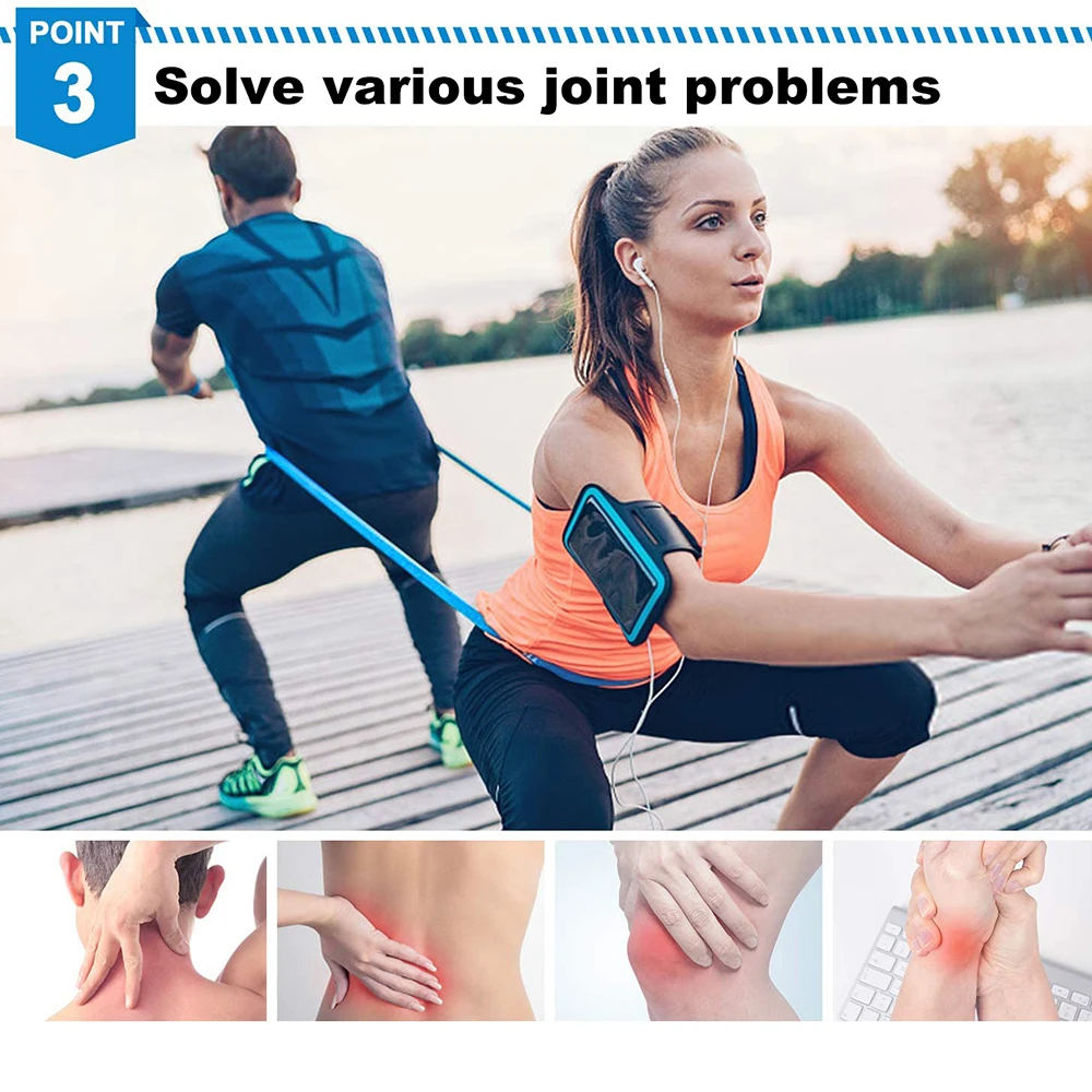 4Pcs/Set Elastic Fitness Bands - Crossfit Workout With Equipment บทวิจารณ์และราคา